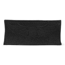 Embroidered Patch - Air Force - Military Surplus - Black - Like New