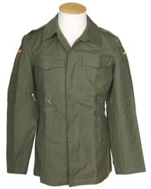 FIELD JACKET GENUINE GERMAN ARMY MOLESKIN OLIVE