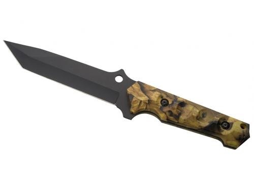 Hunting Knife With Wooden Handle, Military Tactical \ Knives \ Combat  Knives & Daggers , Army Navy Surplus - Tactical, Big  variety - Cheap prices