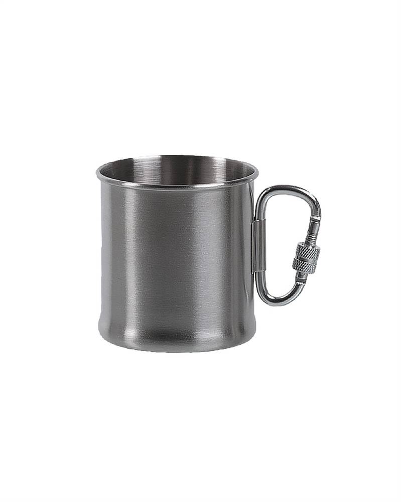 Mil-Tec Stainless Steel Camping Mug - Stainless Steel