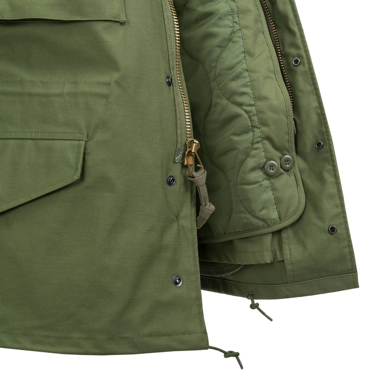 Mil-Tec M65 Jacket Liner Olive Size XL