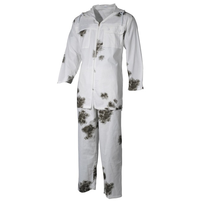  BW Snow Camo Suit, 2 pcs, pants-jacket