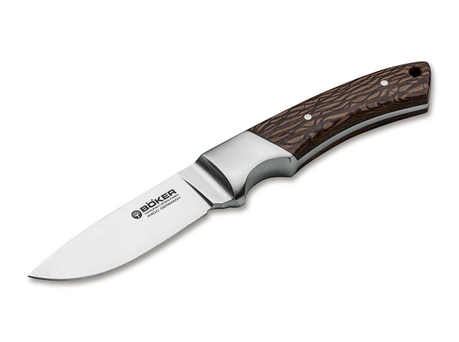  Böker Manufaktur Solingen Integral Hunter Lacewood knife