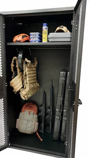  MILITARY EQUIPMENT AND GUN LOCKER TA-50 - 365-PLUS