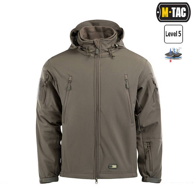  SOFTSHELL JACKET WITH LINING, OLIVE - M-TAC