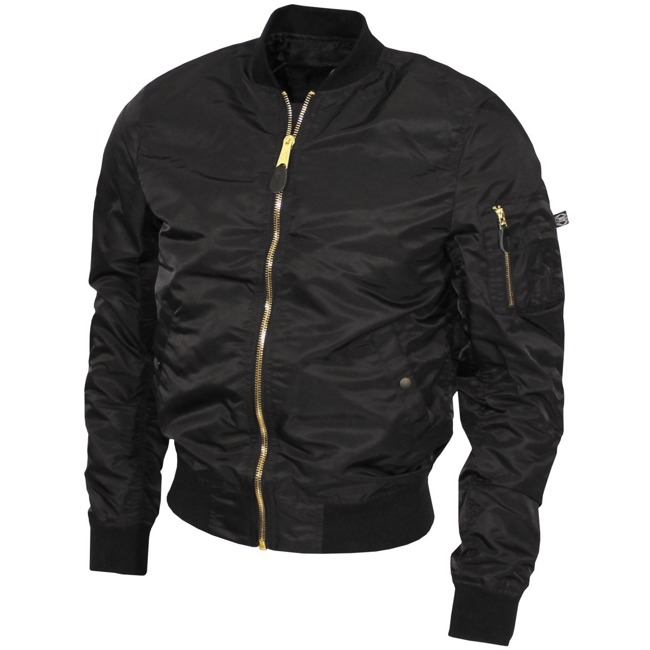  US Air Force MA1 jacket, black