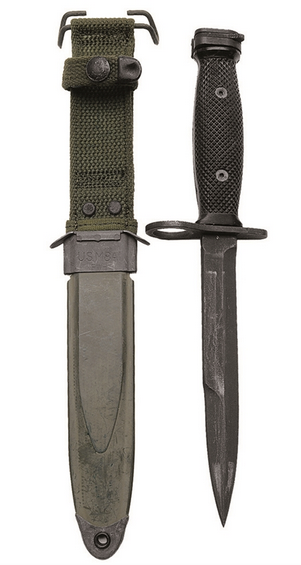  Us M7 Bayonet With Scabbard M8a1 Repro 