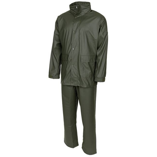 2-PIECE RAIN SUIT "PREMIUM", OD GREEN - MFH