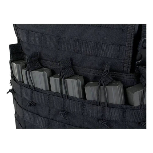 8FIELDS BLACK CHEST RIG TACTICAL VEST