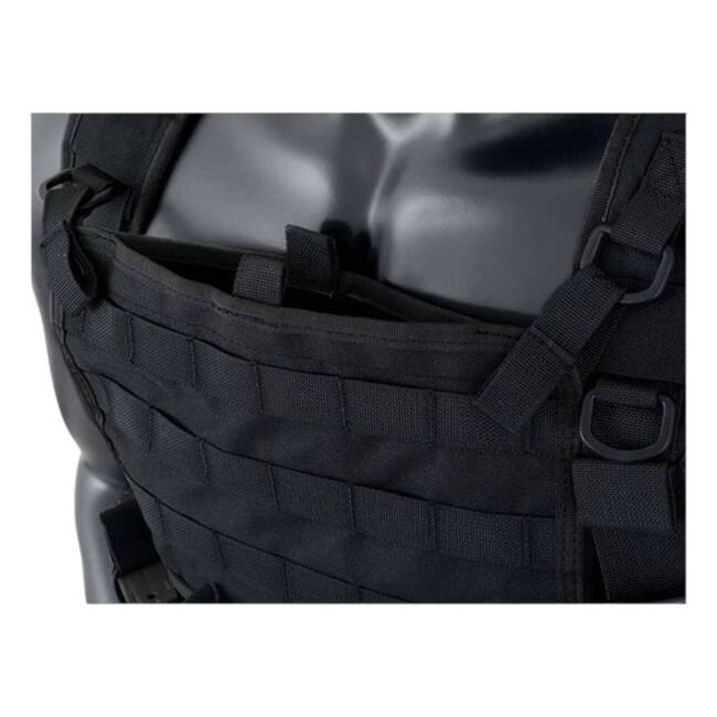 8FIELDS BLACK CHEST RIG TACTICAL VEST