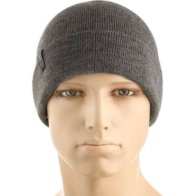 ACRYLIC FABRIC KNITTED WATCH CAP - GREY - M-TAC