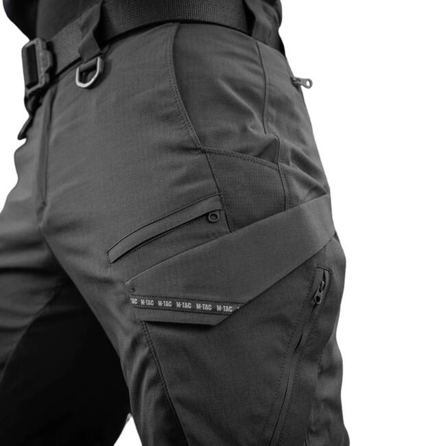 AGGRESSOR SUMMER FLEX TACTICAL PANTS, BLACK - M-TAC