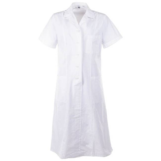 AUSTRIAN DRESS FOR NURSES - WHITE - MILITARY SURPLUS - LIKE NEW