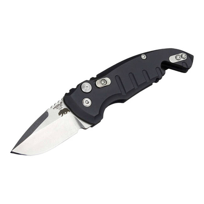 AUTOMATIC KNIFE A01 MICROSWITCH COMPACT BLACK - HOGUE