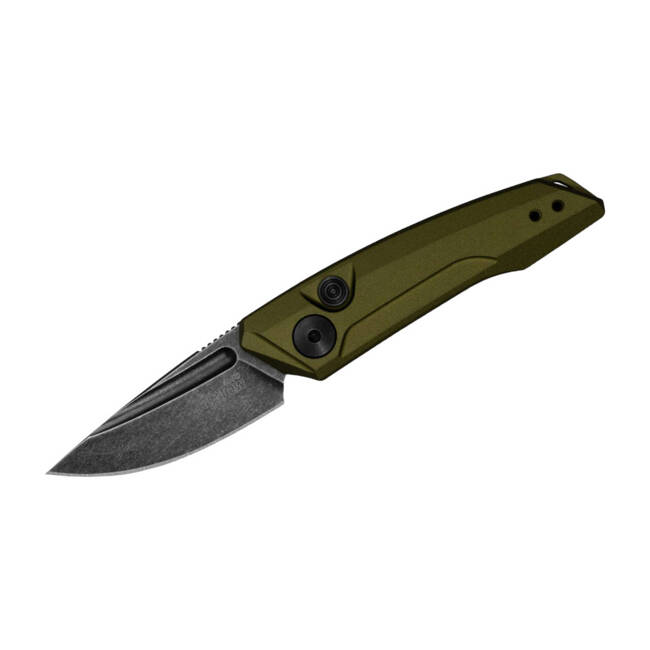 AUTOMATIC KNIFE LAUNCH 9 ALUMINUM OLIVE BW - KERSHAW