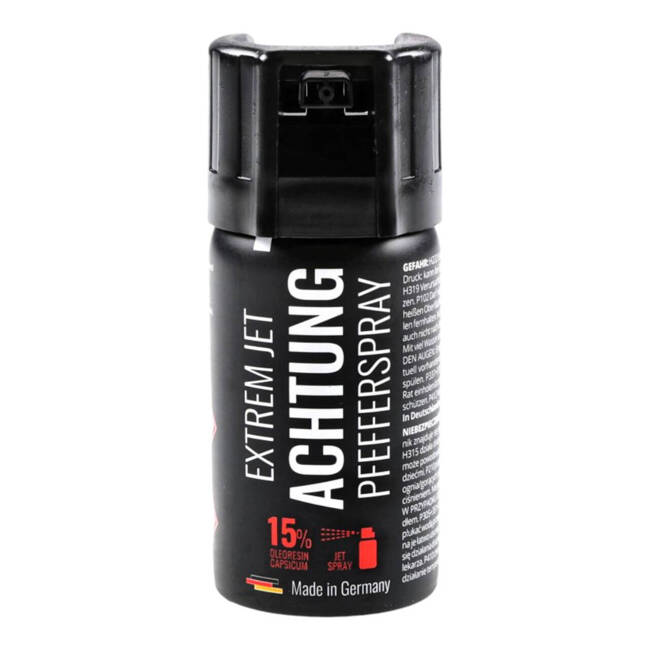 Achtung eXtrem Jet 15% OC pepper spray - 40ml - stream