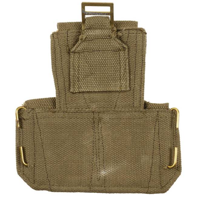 Ammo Pouch - Military surplus from the British Army - OD green - Used