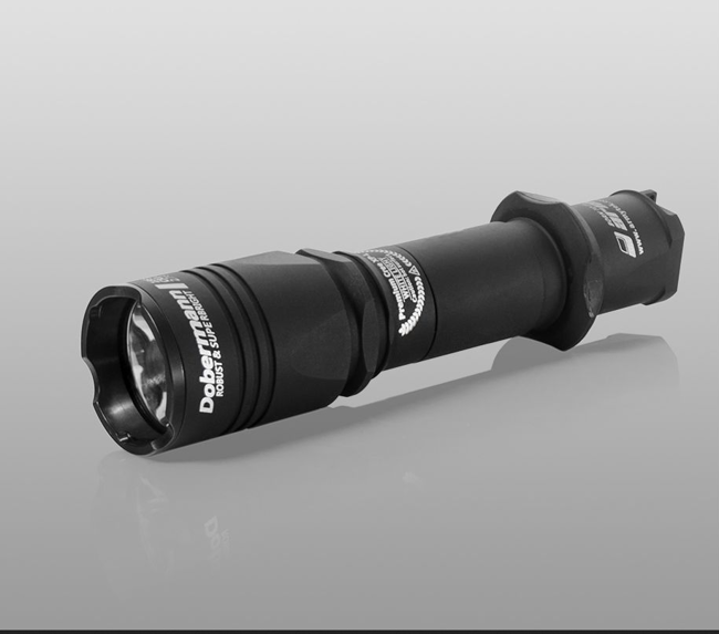 Armytek Dobermann XP-L HI White Tactical Flashlight  