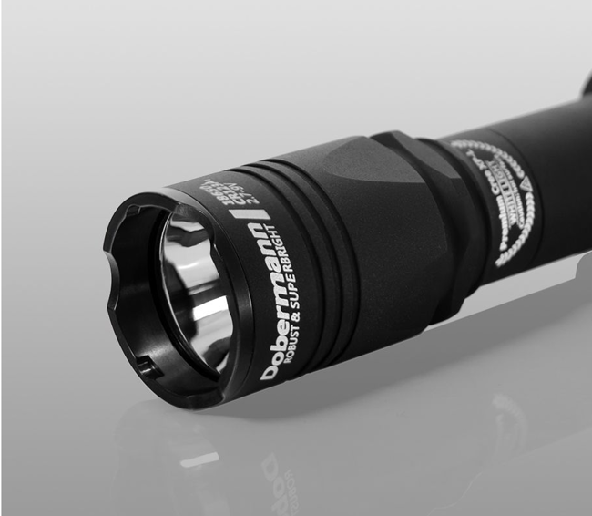 Armytek Dobermann XP-L HI White Tactical Flashlight  