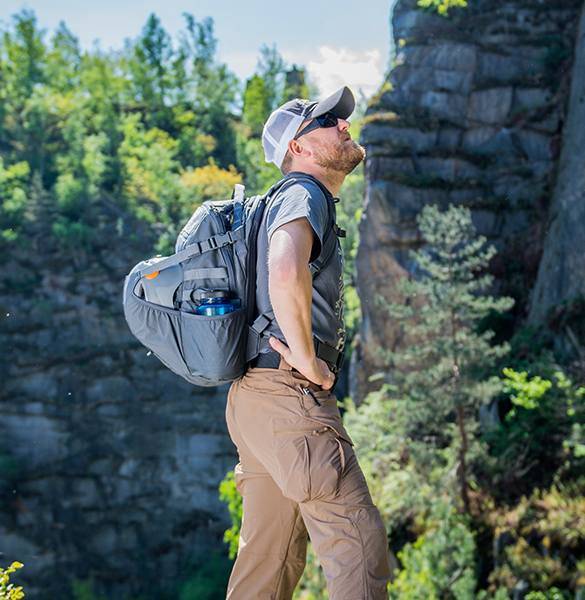 BACKPACK - "RAIDER" - 20 L - CORDURA® - Helikon-Tex® - EARTH BROWN/CLAY