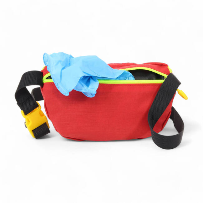 BAG, HIP BAG - RESCUE - RED - ZENTAURON