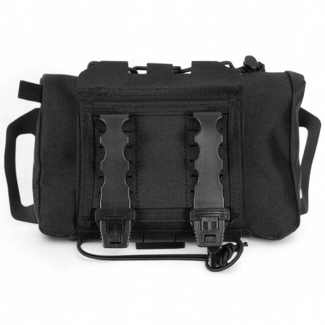 BAG, POUCH - FIRST AID -TACTICAL IFAK - MFH - BLACK