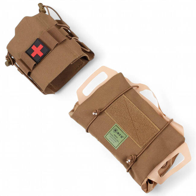 BAG, POUCH - FIRST AID -TACTICAL IFAK - MFH - BLACK