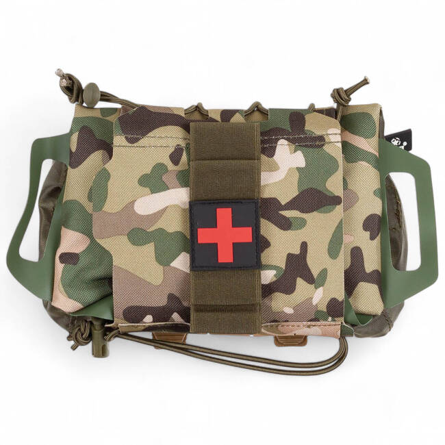 BAG, POUCH - FIRST AID -TACTICAL IFAK - MFH - BLACK