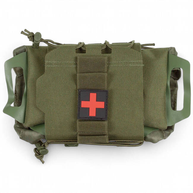 BAG, POUCH - FIRST AID -TACTICAL IFAK - MFH - BLACK