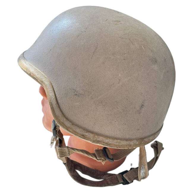 BALLISTIC HELMET PASGT - MILITARY SURPLUS ROMANIAN ARMY - BEIGE - DECO