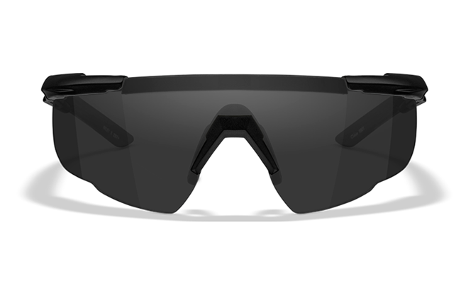 BALLISTIC SUNGLASSES - SABER™ ADVANCED MOD.317 - WILEY X - CLEAR/SMOKY GREY