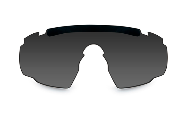 BALLISTIC SUNGLASSES - SABER™ ADVANCED MOD.317 - WILEY X - CLEAR/SMOKY GREY