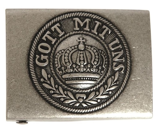 BELT BUCKLE FIELD GREY