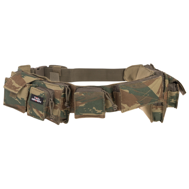 BELT WITH MULTIFUNCTIONAL POUCHES - "SUPER BELT" - Pentagon® - GR CAMO