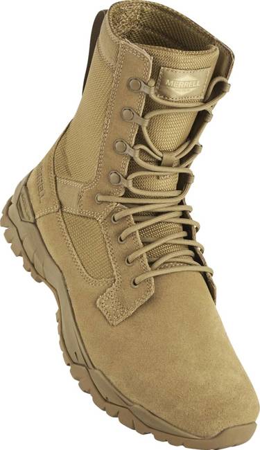 BOOTS MERRELL  8" MQC TACTICAL - DARK COYOTE 