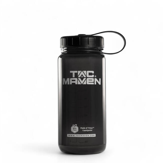 BPA-FREE WATER BOTTLE - NORMAN TRITAN - 550ML - BLACK - PENTAGON