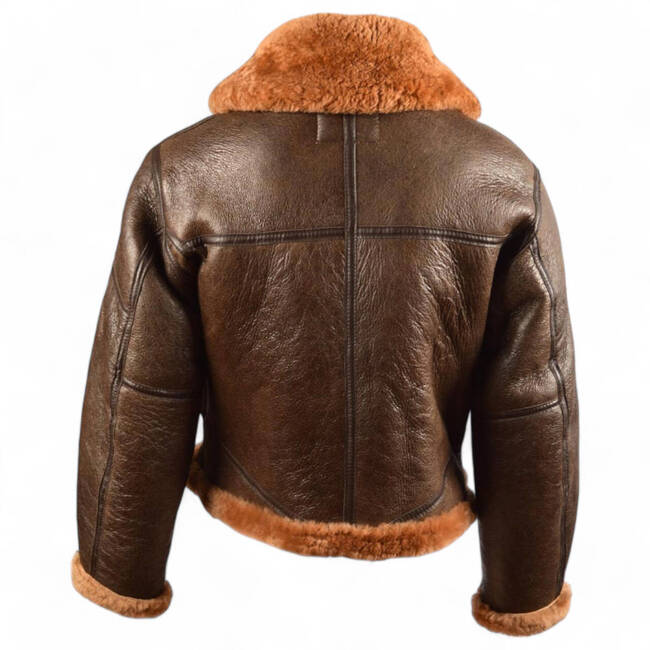 BRIT. RAF SHEEPSKIN LEATHER JACKET