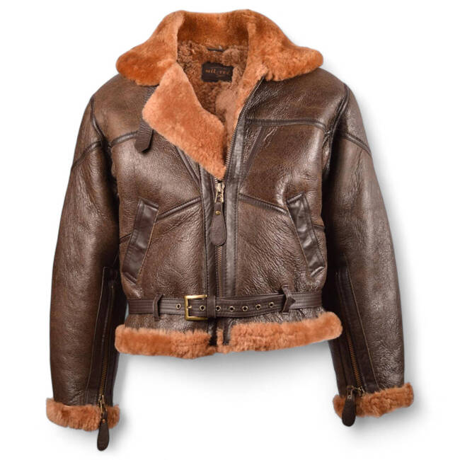 BRIT. RAF SHEEPSKIN LEATHER JACKET