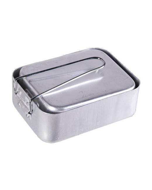 BRITSH 2-PC. ALUMINUM ANODIZED MESS KIT - MILTEC