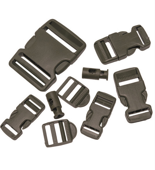 BUCKLE SET - 9 PIECES - Mil-Tec® - OD GREEN