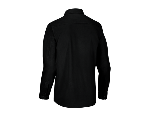 BUTTON UP PICEA SHIRT LS - CLAWGEAR® - BLACK