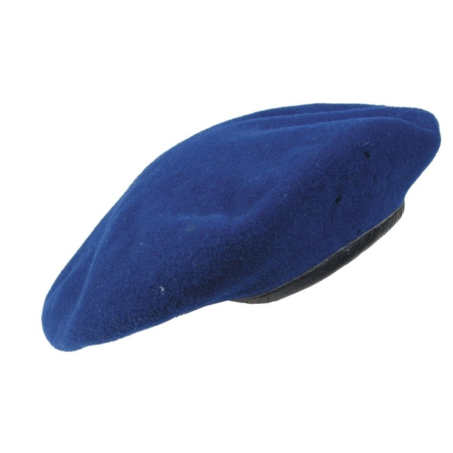 BW BERET - BLUE - USED