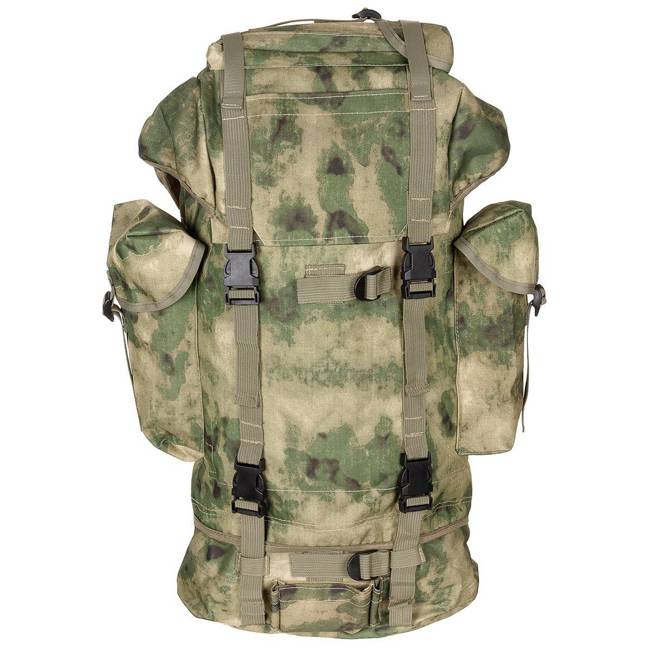 BW COMBAT BACKPACK - ALUMINIUM ROD - 65 L - MFH® - HDT-FG CAMOUFLAGE