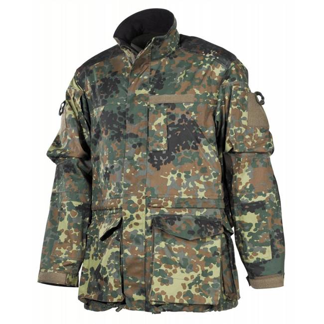 BW Combat Jacket - "Einsatz/Übung" - Long - BW Camo