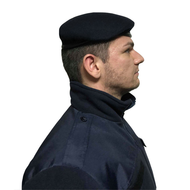 Beret with velcro Insignia - Navy Blue