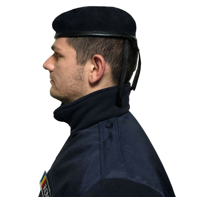 Beret with velcro Insignia - Navy Blue