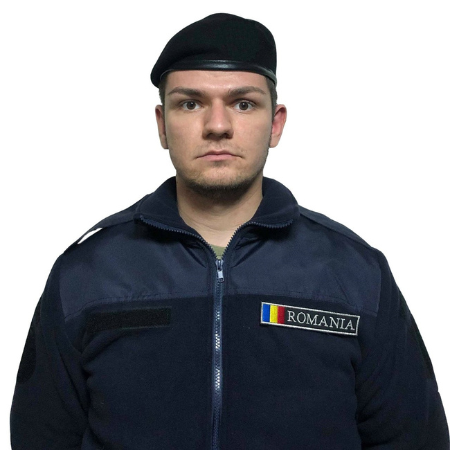 Black Beret without velcro insignia - MAPN (Technical) - leather edge