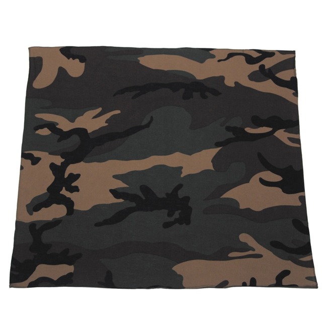 CLASSIC BANDANA - 55 x 55 CM - MFH® - WOODLAND