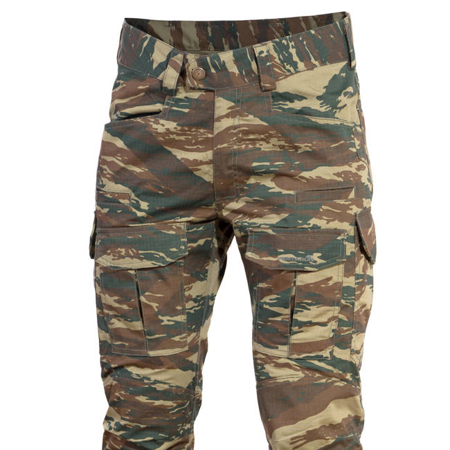 COMBAT PANTS - "LYCOS" - PENTAGON® - GR CAMO - LENGTH 30″