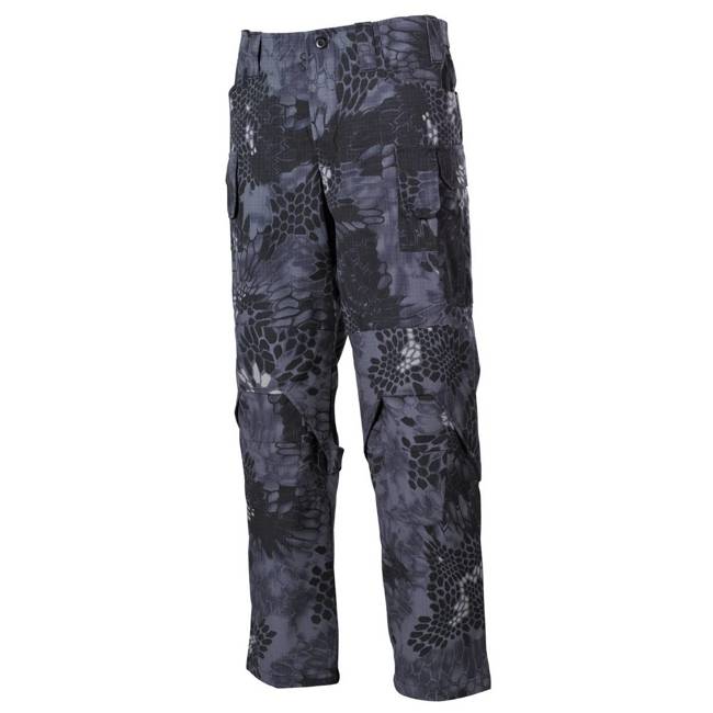 COMBAT PANTS - "MISSION" - SNAKE BLACK